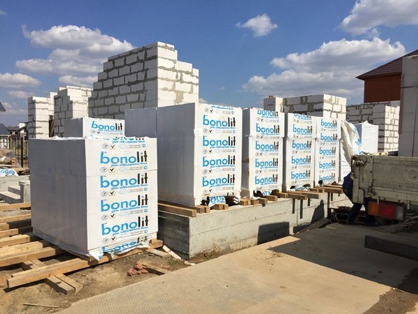 Газобетонные блоки Bonolit г. Малоярославец D500 B2,5 625х200х250